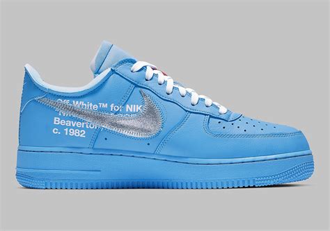 blauw nike air force|air force 1 mca blue.